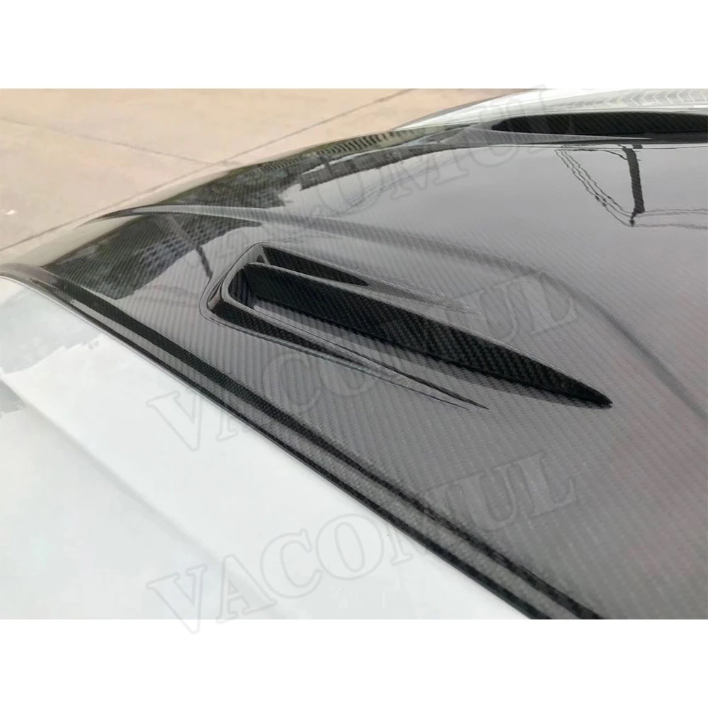 Передняя крышка капота двигателя из углеродного волокна для Alfa Romeo Stelvio 2017 2018 2019 FRP