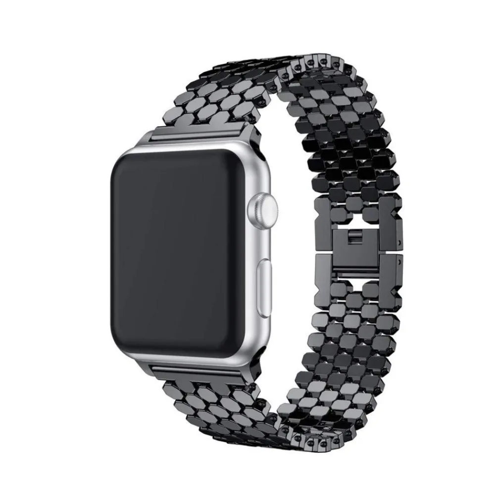 Ремешок из нержавеющей стали для Apple Watch 42 мм Series 5 4 3 2 сменный Браслет iWatch 40 44 38 |