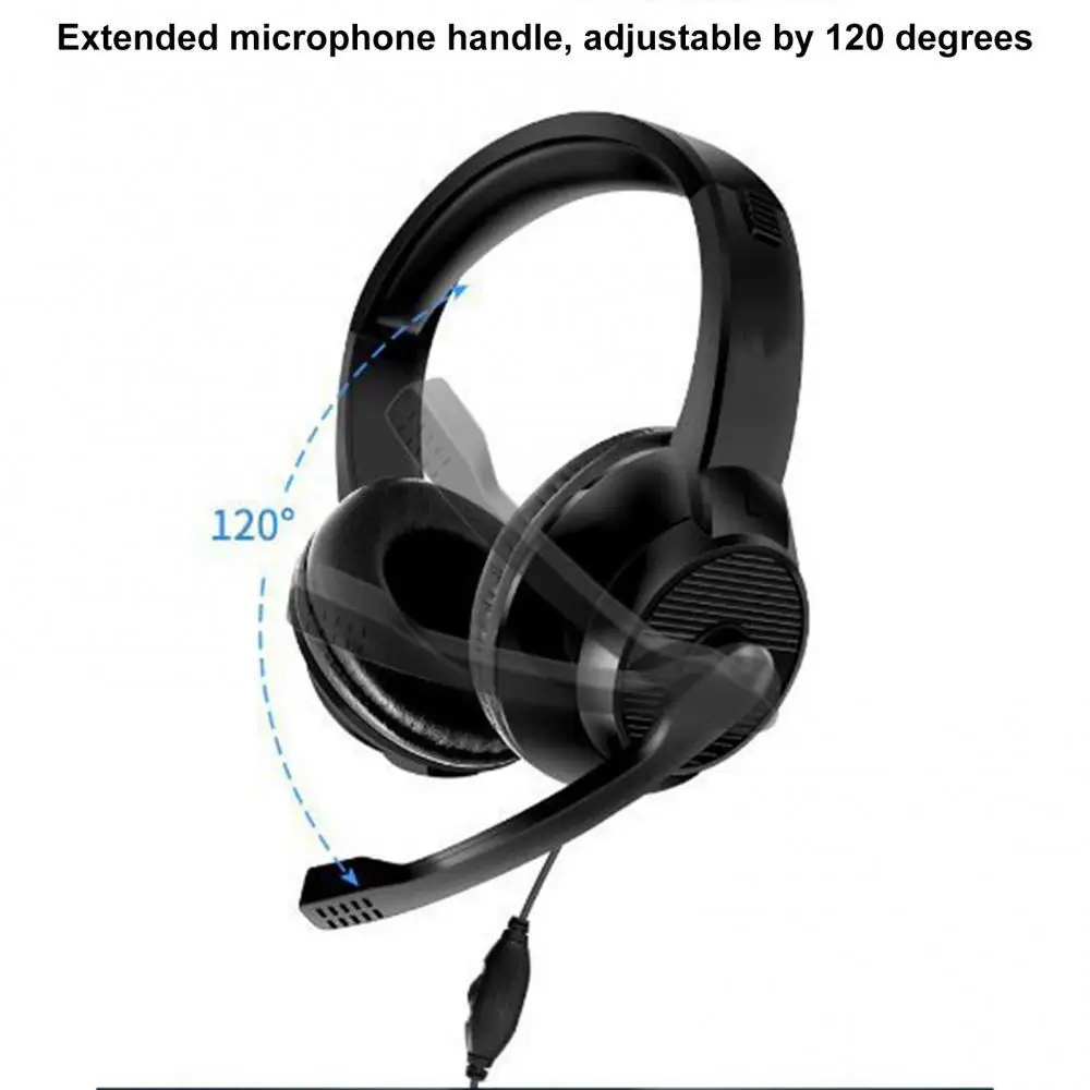 

GM-001 Universal 3.5mm Wired Gaming Headphone Stereo Headset with Microphone High Quality Sound Music