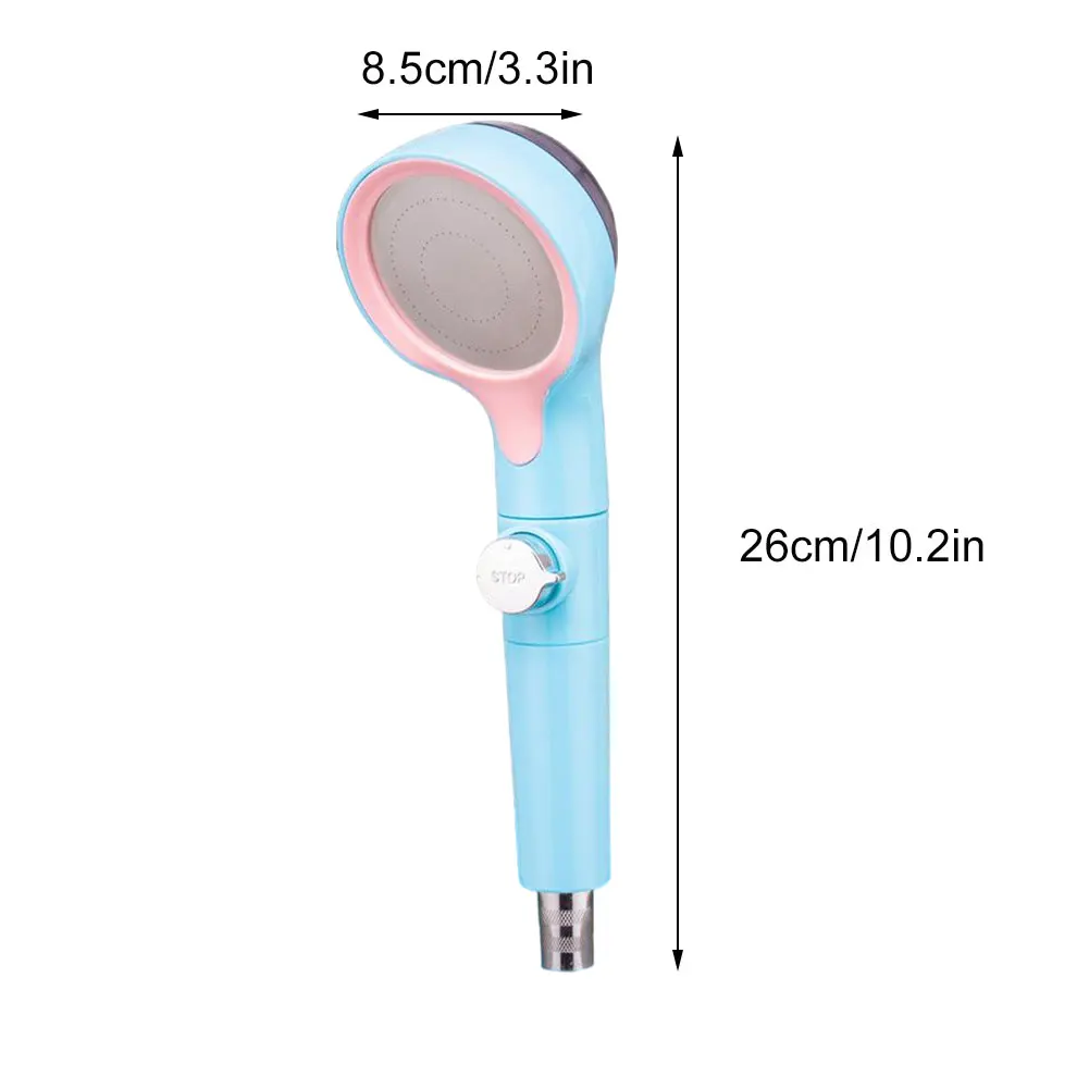 

Handheld Onder Druk Douchekop Hoge Druk Waterbesparende Een Knop Te Stoppen Badkamer Water Douchekoppen Voor Massage Spa