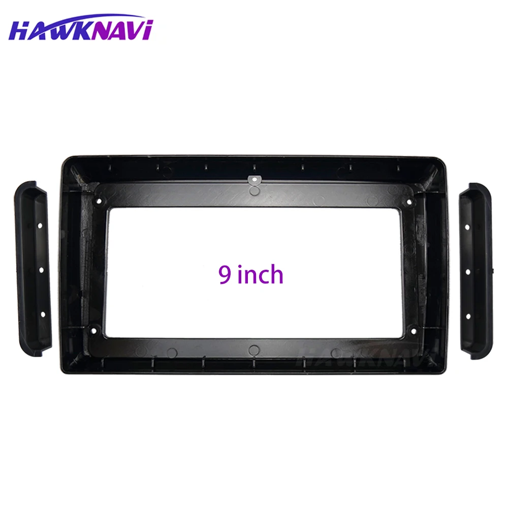 

9 Inch Car Radio Frame for Mitsubishi Outlander 2016 2Din GPS Audio Stereo Cover Plate Auto Mounting Dash Installation Kit