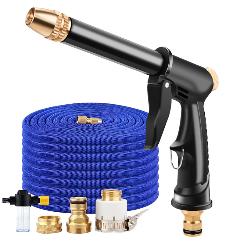 

Portable High-pressure Water Gun For Cleaning Car Wash Machine Garden Watering Hose Nozzle Sprinkler Foam Water Gun