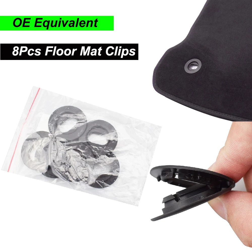 Напольный коврик крепежные зажимы ковер овальные для VW Golf Jetta Eos Seat Leon Mk1 Arosa MII Skoda
