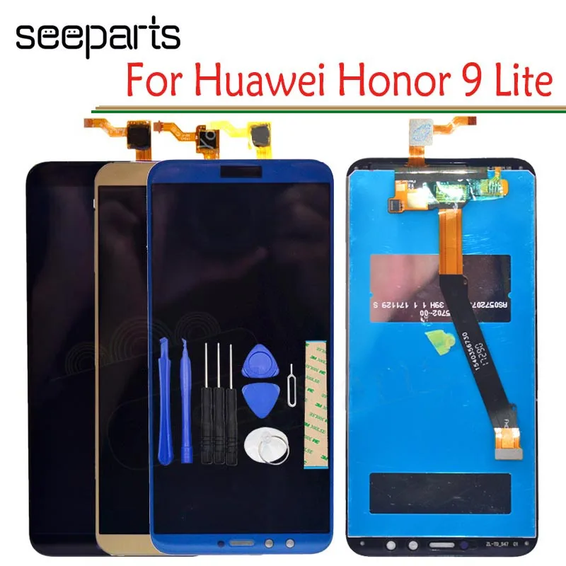 100% протестированный ЖК дисплей для Huawei honor 9 lite сенсорный экран дигитайзер в сборе