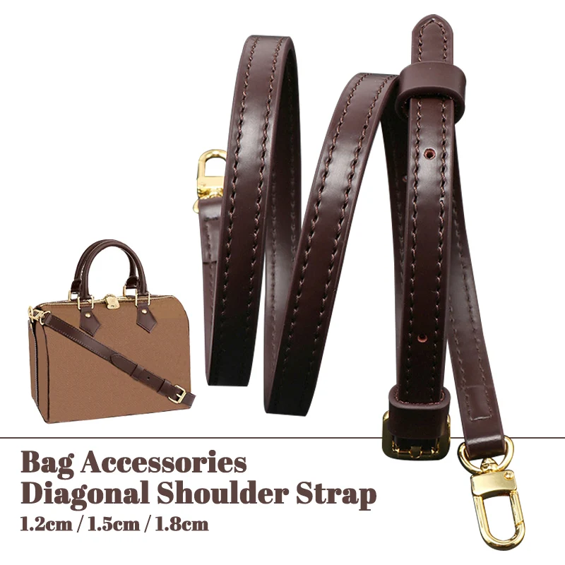 Роскошные регулируемые ремешки через плечо из натуральной кожи