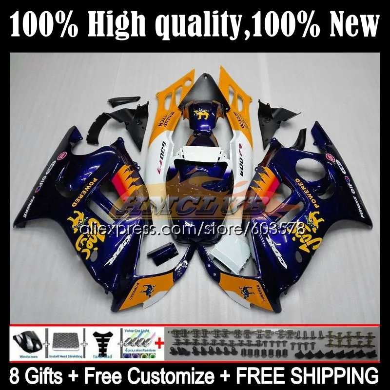 

+ Бак для HONDA CBR600F2 CBR 600 F2 FS CBR 600F2 10CL.280 CBR600FS 91 92 93 94 CBR600 F2 1991 1992 1993 1994, обтекатель верблюжьего цвета