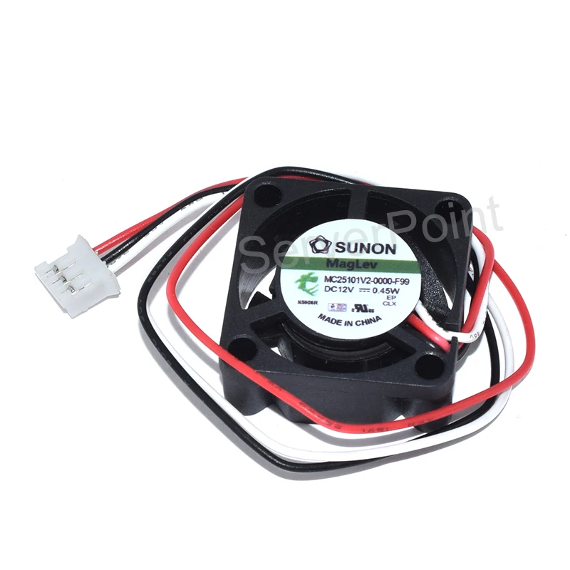 

Тесты ок MC25101V2-0000-F99 DC12V 0,45 W 3-контактный Сервер площадь Вентилятор охлаждения