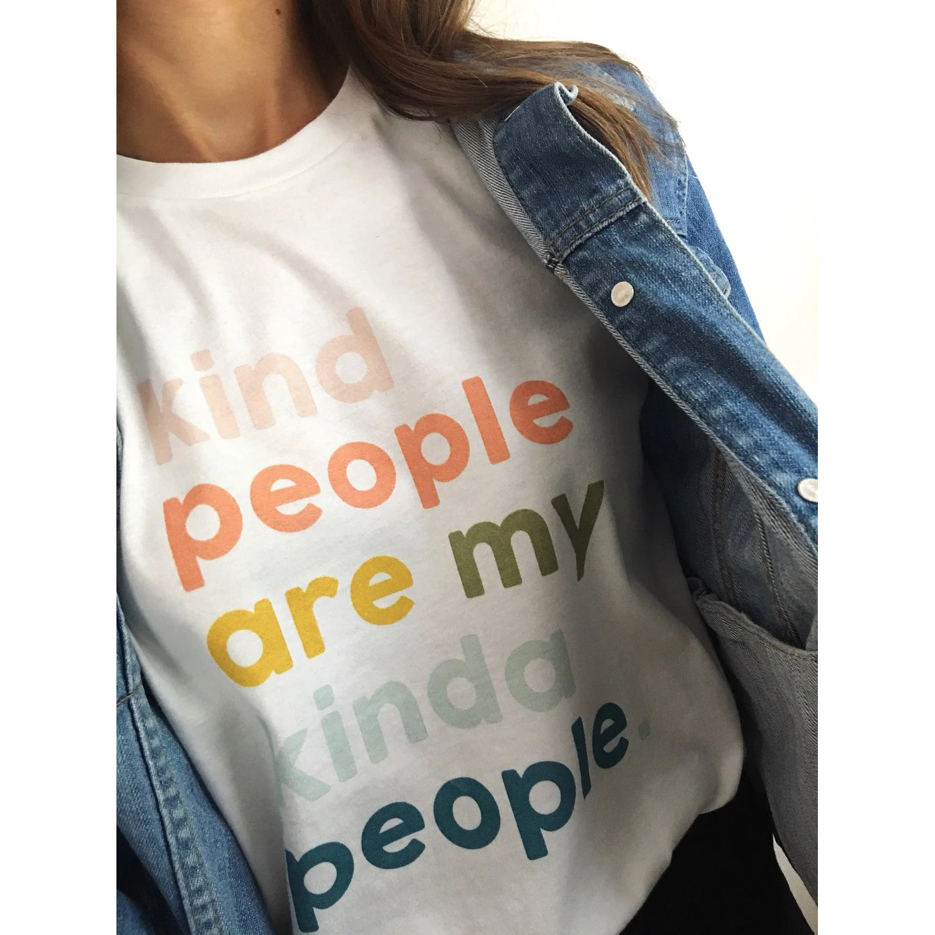 Модные летние футболки с надписью Kind People Are My a женская футболка принтом 90s слоган