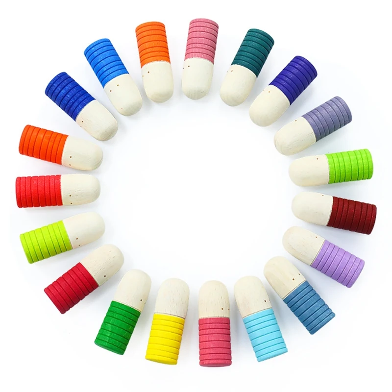 

97BE Novelty Kids Brain Training Toy Multifunctional Wooden Block Variety Style Best Table Game Creative Gifts