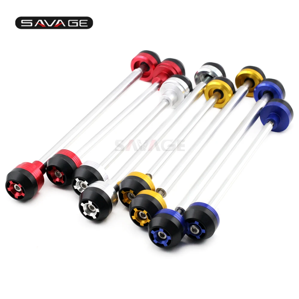 Front&ampRear Axle Fork Crash Sliders Wheel Protector For Triumph Tiger 800/XC 2011-2014 2013 Motorcycle Protection Accessories |
