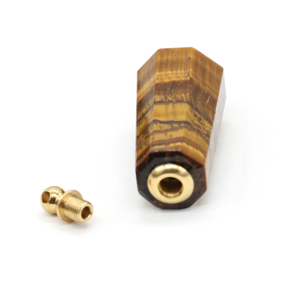 Флакон для духов из натурального камня с двойным отверстием подвеска-диффузор