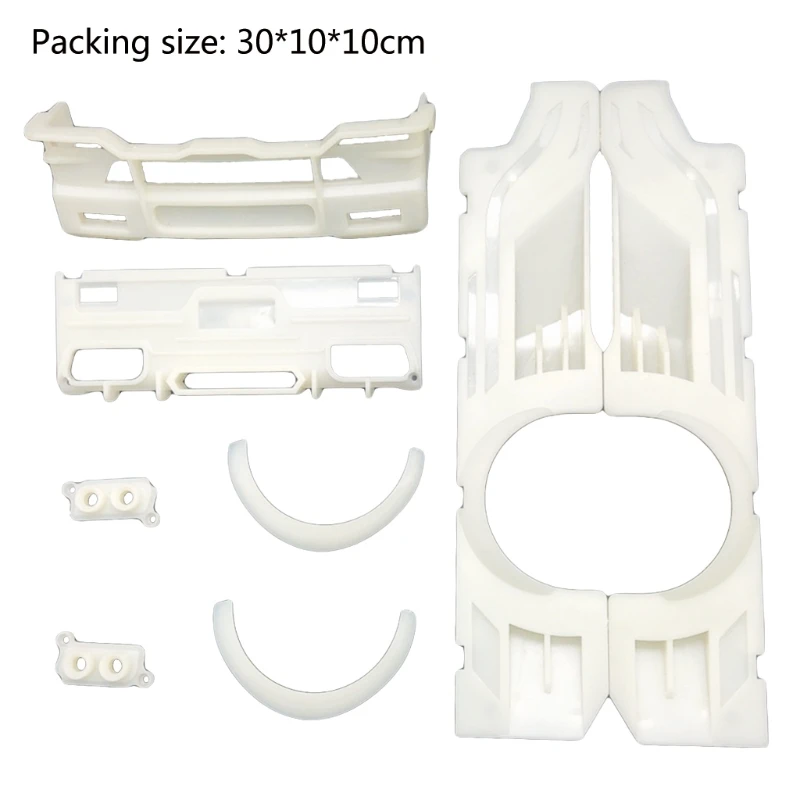 

RC Car Body Armor Surrounded Kits Decoration Cover Parts for WPL D12 1/10 Crawler