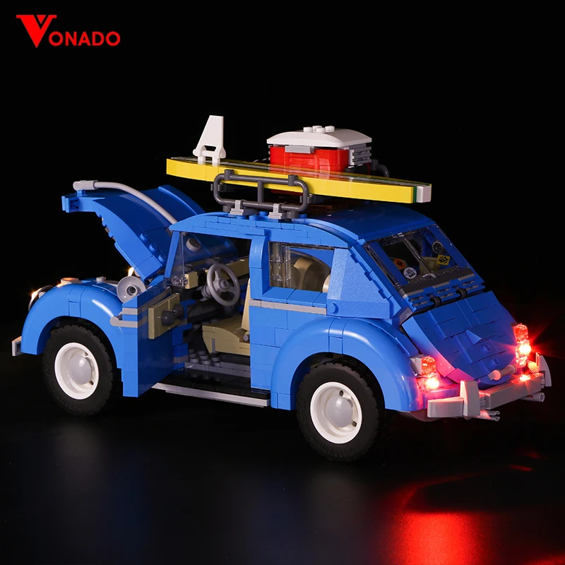 Светодиодный светильник комплект для 10252 городской автомобиль Volkswagen Beetle модель