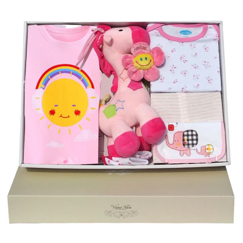 

Baby Gift Box Set New Birth High-end Clothes Newborn Babies Full Moon Goods Spring, Summer, Autumn And Winter Four Seasons