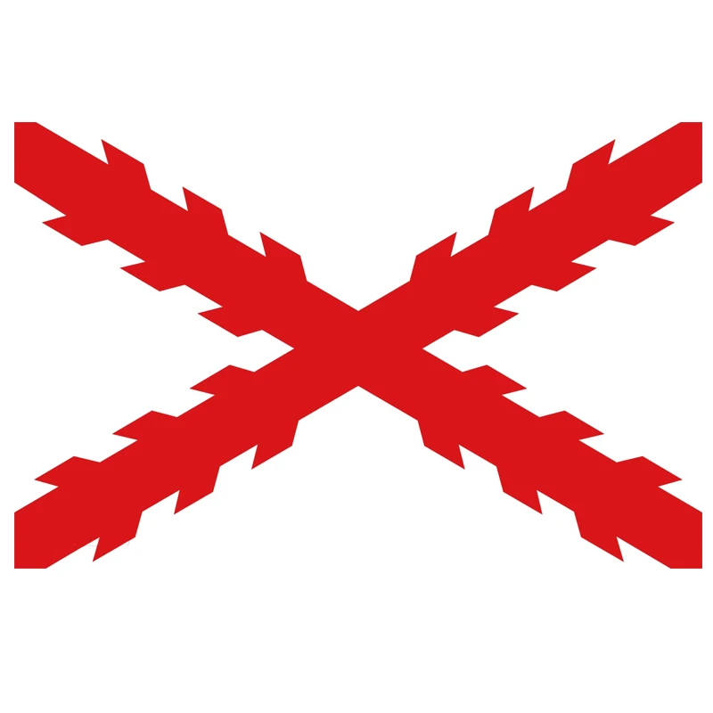 3*5 футов декоративные подвесные флаги крест бордового флага испанской империи