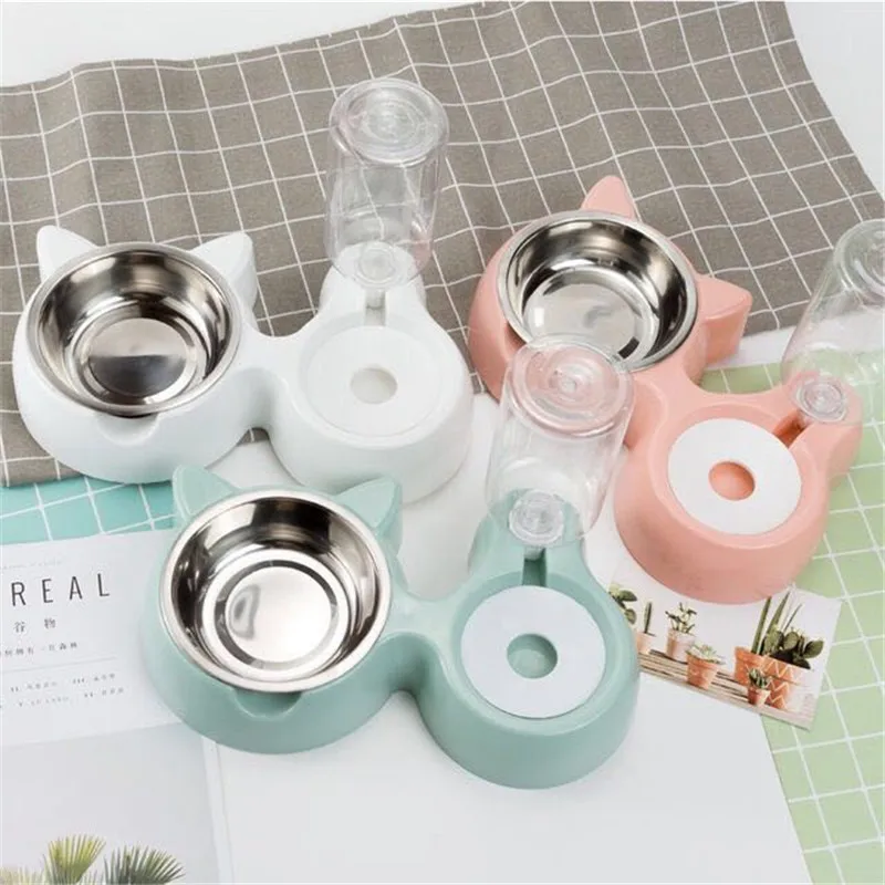 Миски для домашних животных кормушка собак питьевая миска товары кошек