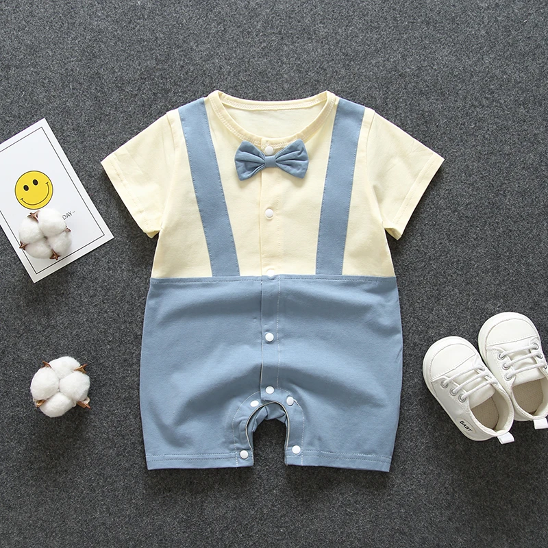 Комбинезон детский летний из дышащего хлопка на 1-й день рождения |