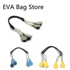 1 пара Новые 65 см длинные металлические цепи сумка ручки для O Мешок для Ambag стиль EVA силиконовые сумки аксессуары