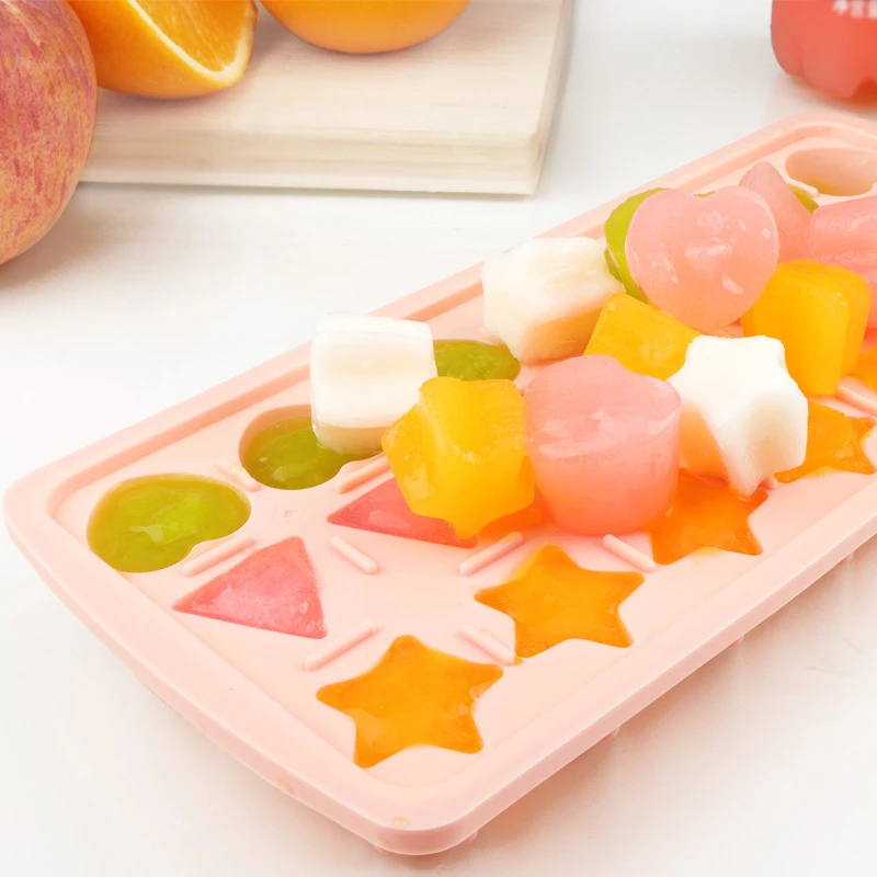 DIY 21 сотовый силиконовая форма льда летнее милое Гибкая кубика для питья виски
