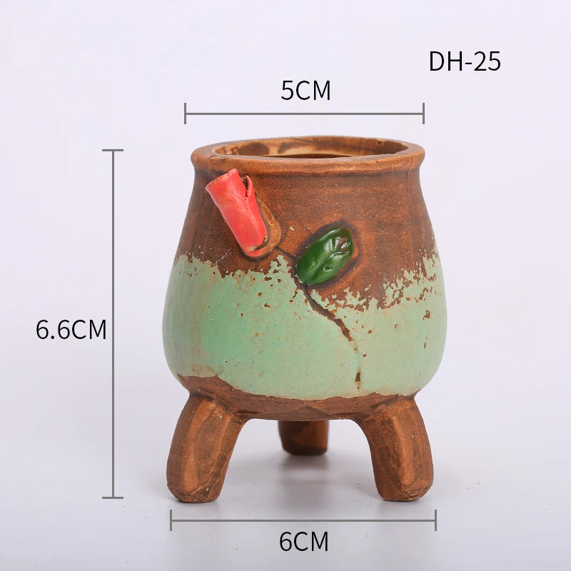 Индивидуальные креативные керамические аксессуары для украшения дома в горшке
