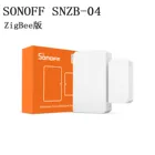 Интеллектуальный выключатель света Sonoff Zigbee Беспроводной двери окна Сенсор Snzb-04 на включениявыключения сигнализация детектор уведомления работать с Ifttt приложение Ewelink Zbbridge