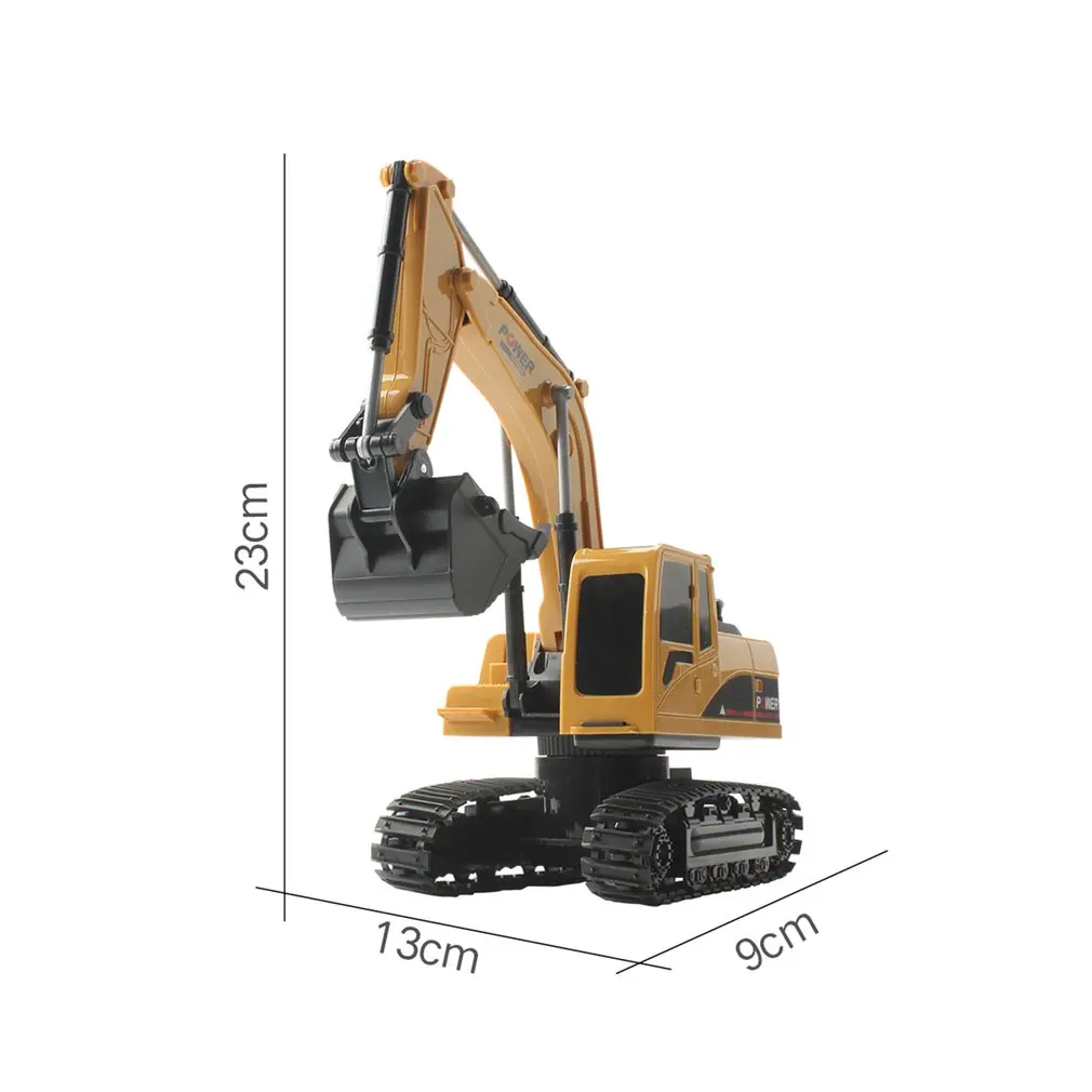 RC Trucks Mini Remote Control Bulldozer 1:24 5CH Plastic Engineering Car Dump Truck Crane Excavator Electric Vehicle Toys Gift | Игрушки и