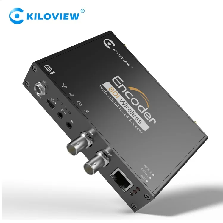 

Kiloview H.264 RTSP RTMP HD SDI to IP Video Encoder
