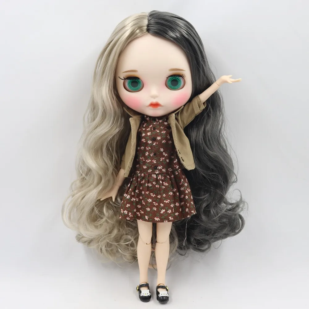 Ледяной DBS Blyth кукла 1/6 bjd игрушка красочные смешанные волосы случайные глаза