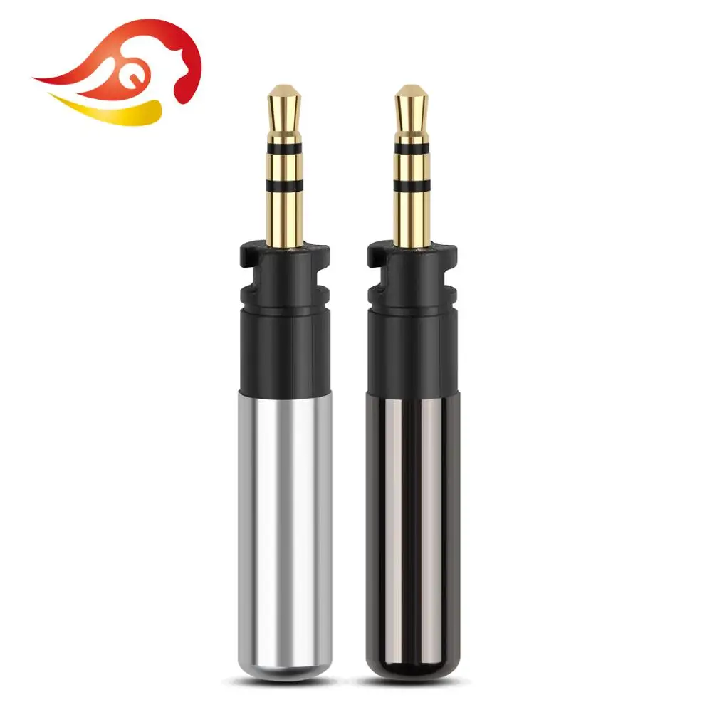 

QYFANG 2.5mm 3 Poles Stereo Audio Jack Earphone Plug Metal Adapter Wire Connector For Precision Bass-driven Momentum Headphone