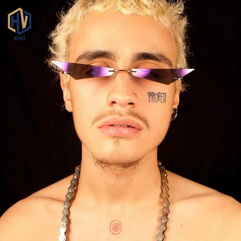 Индивидуальные солнцезащитные очки кошачий глаз для мужчин и женщин модные без