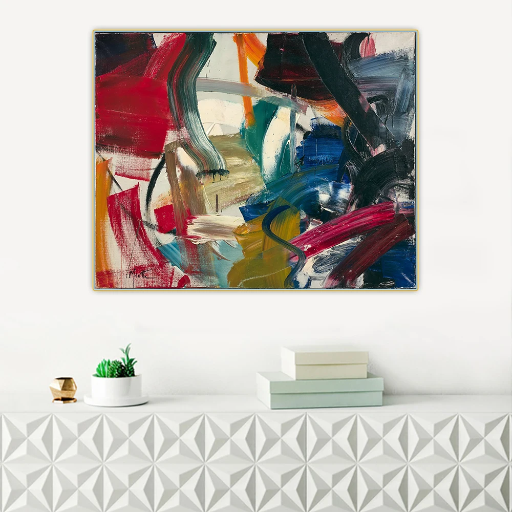 Жан Miotte 《 увлечение 》 абстрактный экспрессионизм холсте маслом современная