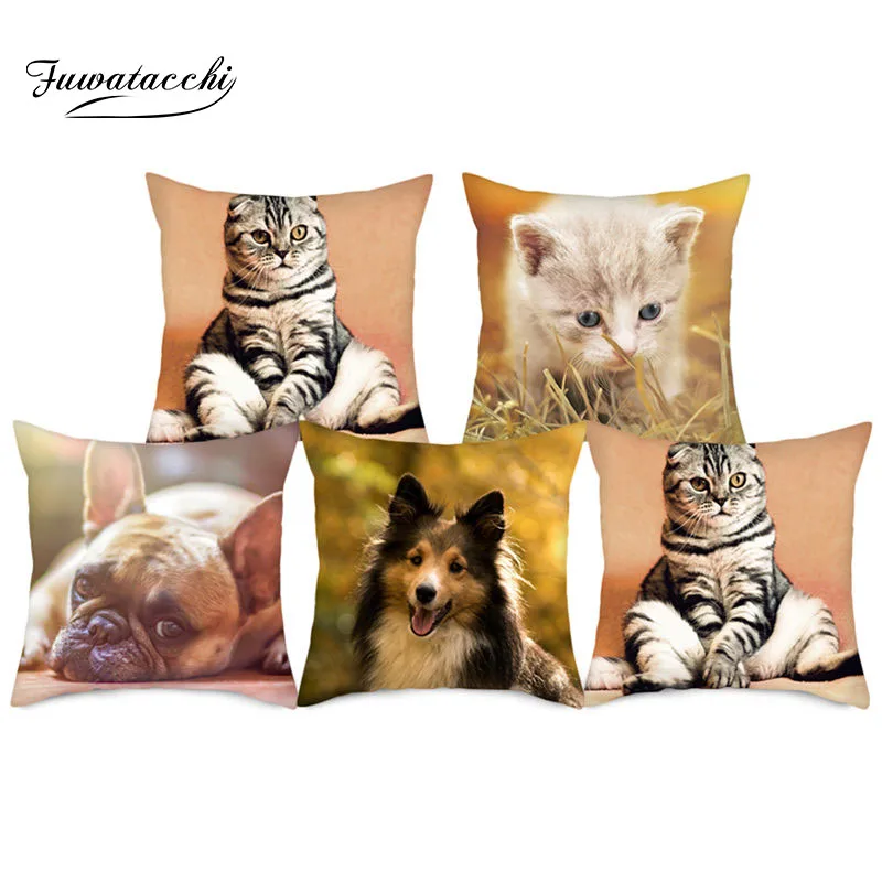 Декоративная наволочка Fuwatacchi 45x45 см | Дом и сад