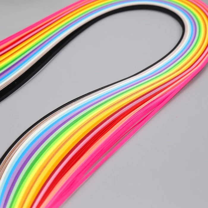 Strips for quilling Colored eg 240 strips width 0.3 cm length 54 26x11x0.5 children Toys girls boys craft supplies Gifts Hobbies Baby Kids Birthday