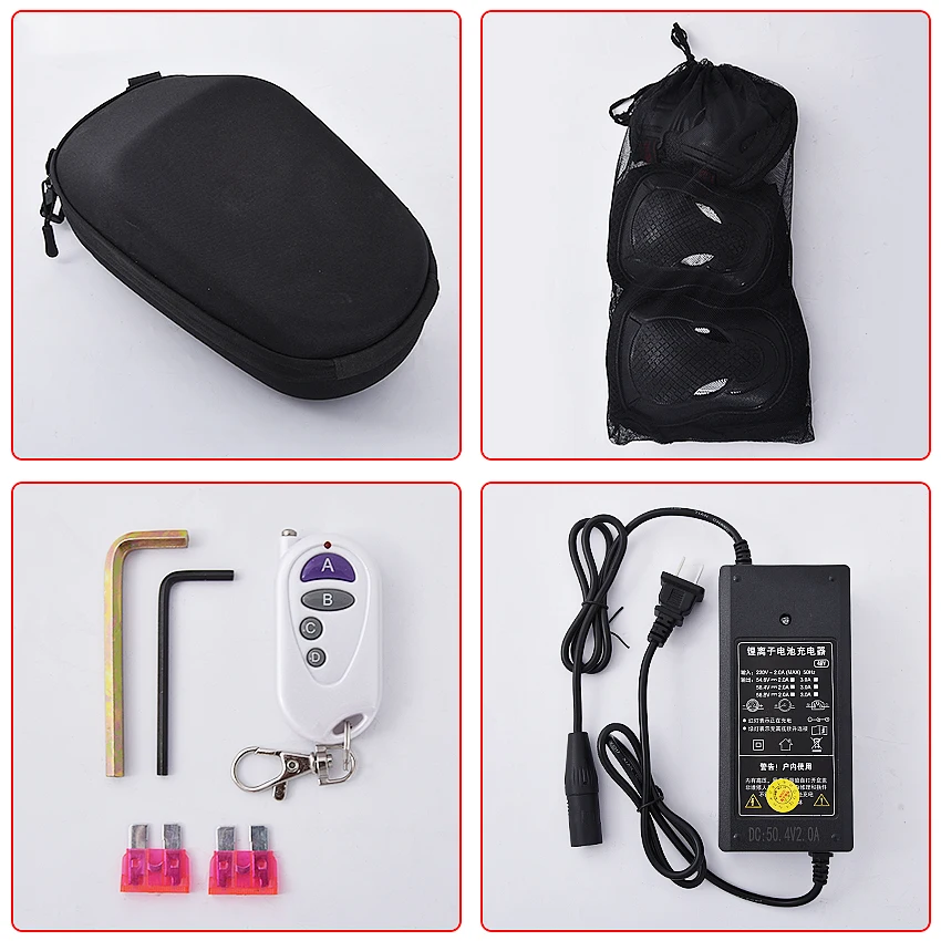 

Electric Scooter Skateboard 19 inch Two Wheel Self Balancing Scooter With Handrail Bluetooth Speaker 48V Battery Hoverboard