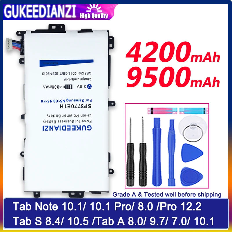 Аккумулятор SP3770E1H для Samsung Galaxy Note 8 0 GT N5100 аккумулятор Tab 10 1 Pro/Pro 12 2/Tab S 4/10 5/Tab A 0/9 7/7 0/10