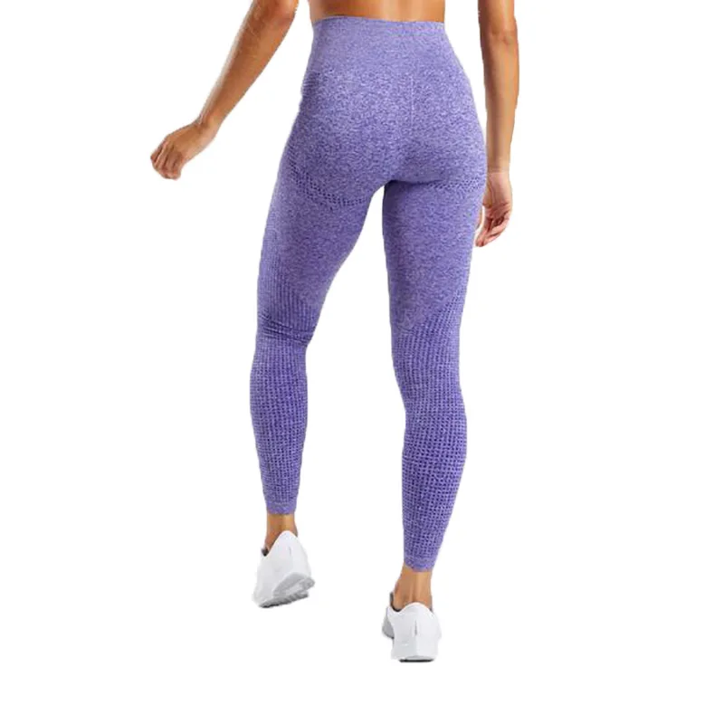 

New seamless jacquard little fitness sports leggings women