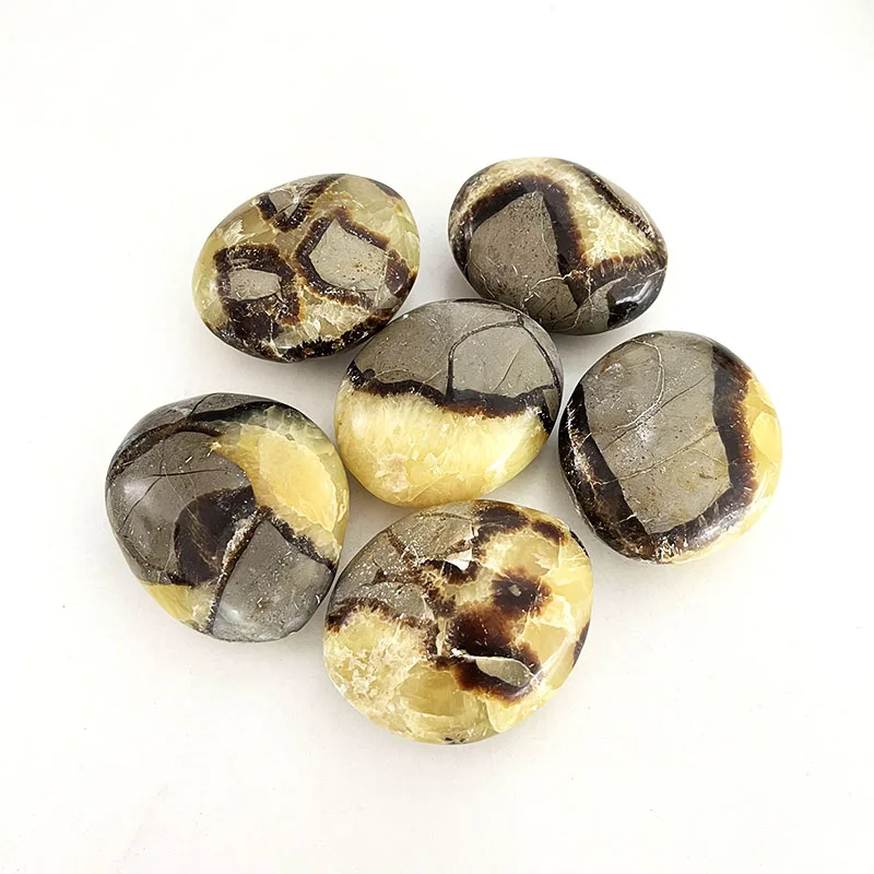 5-6 см натуральные септарийские ремесла Исцеляющие кристаллы резной септариум