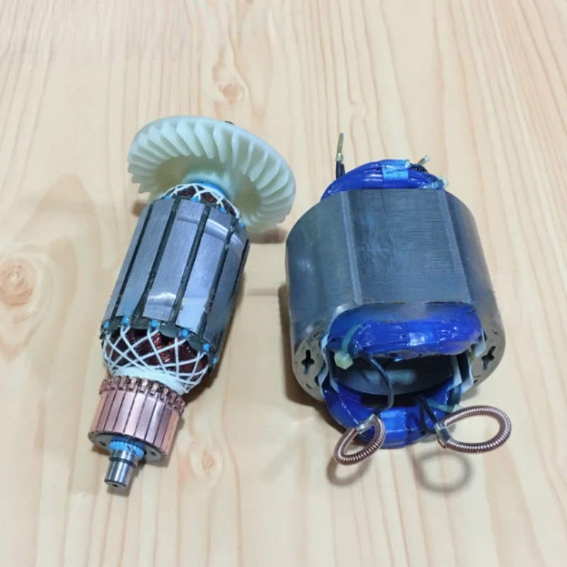 Статор ротора якоря 1400 Вт для электрической машины резки камня 6113 6114 роторная