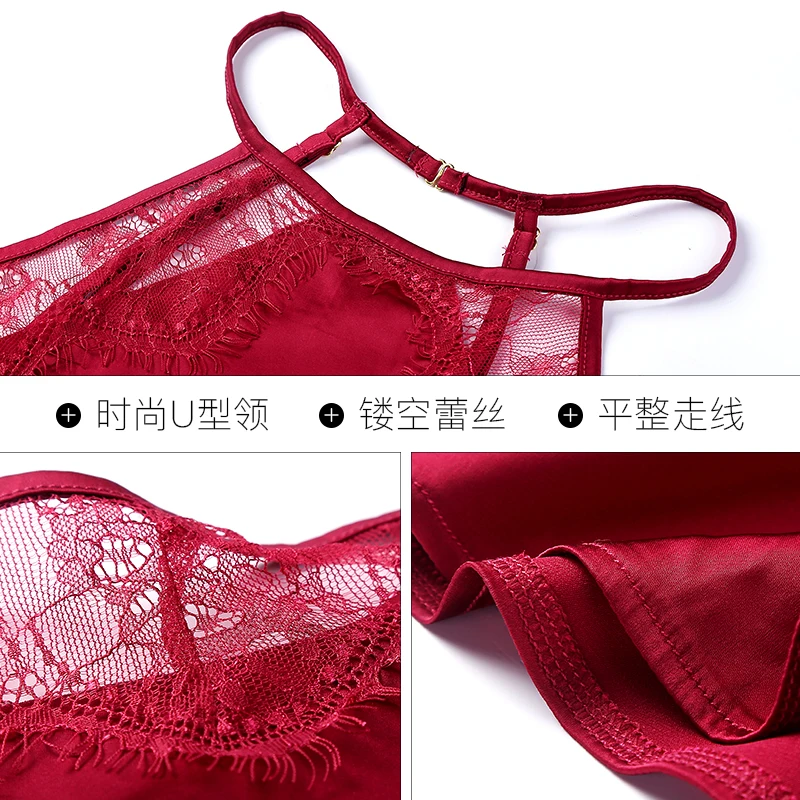 Женская пижама Европейская и американская Новая Летняя женская ночная рубашка