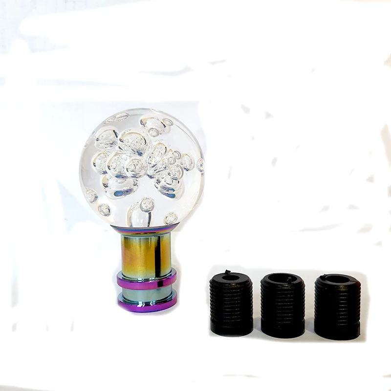 Universal Car Gear Shift Knob Colorful Crystal Bubble Stick Shifter Knobs for Manual Auto Styling | Автомобили и мотоциклы