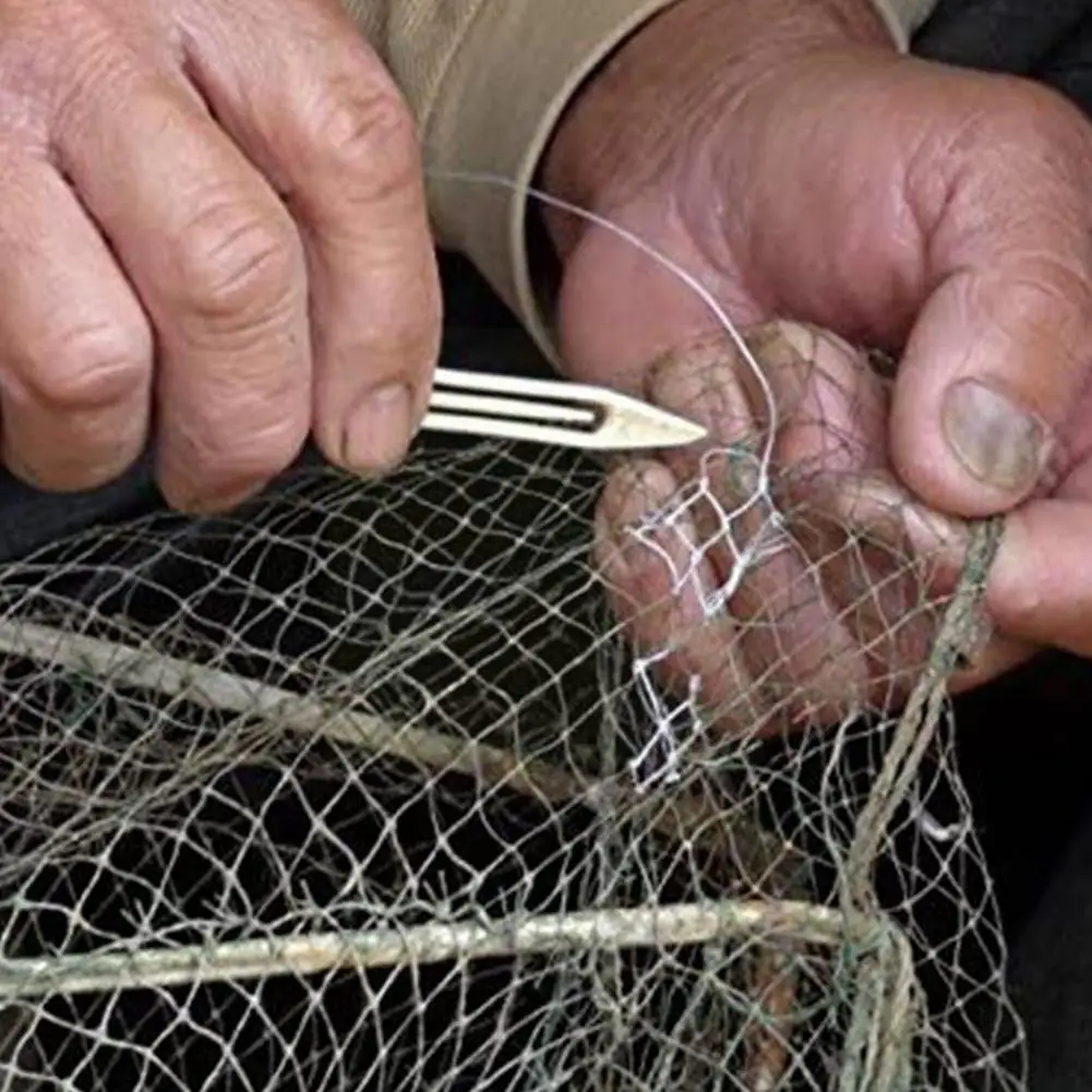 

10 Pcs/set Fishing Netting Needle Repair Net Line Plastic Fishing Accessories Fishing Supplies Net Gear Mending Shuttles C0x8