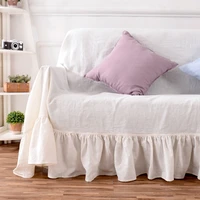 100 linen flax sofa cover european universal sofa towel cover slip resistant couch cover sofa towel for living room decor
