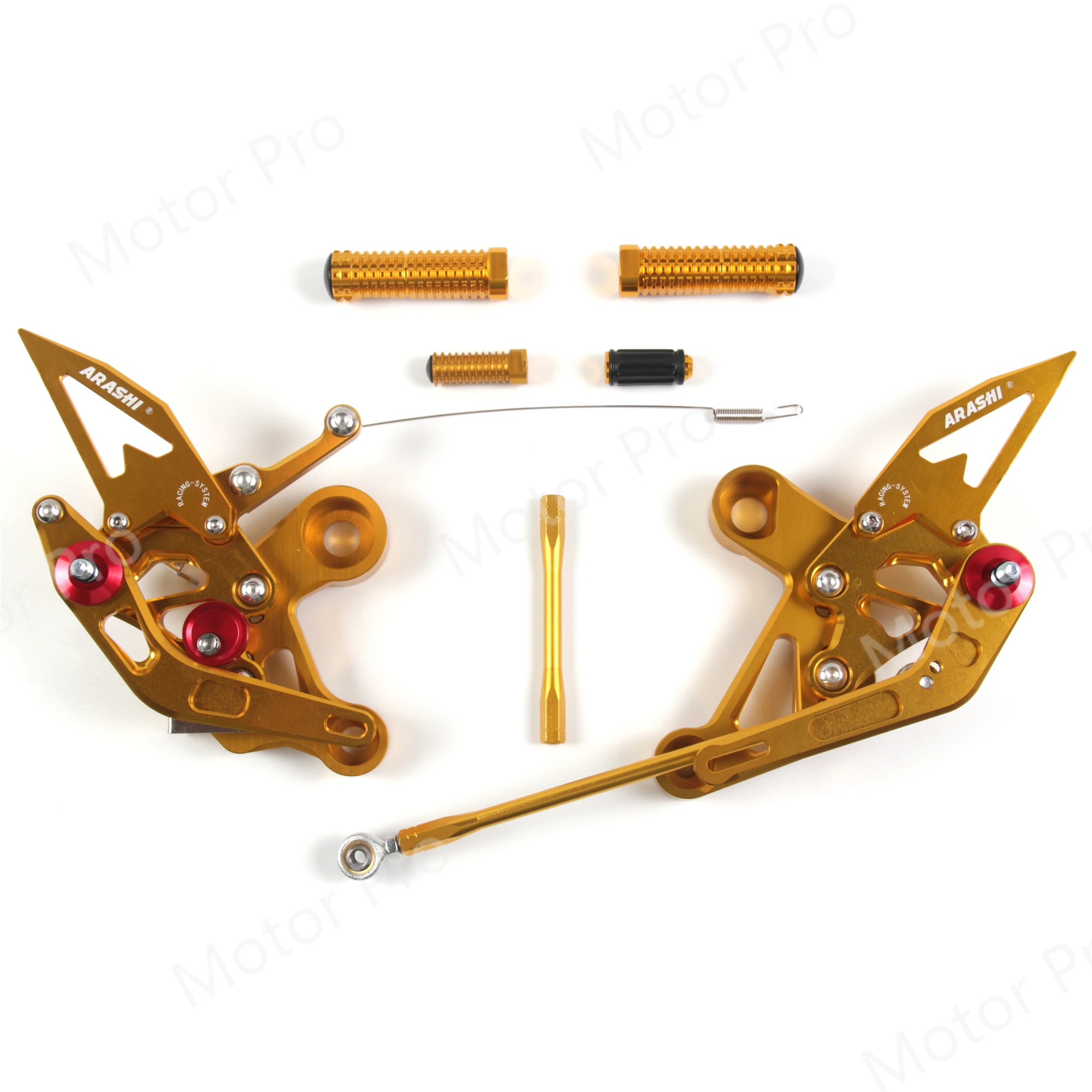 Регулируемые подножки для YAMAHA MT 09 FZ 2014 2021 FZ09 MT09 мотоцикла ног Rearset сзади Комплект