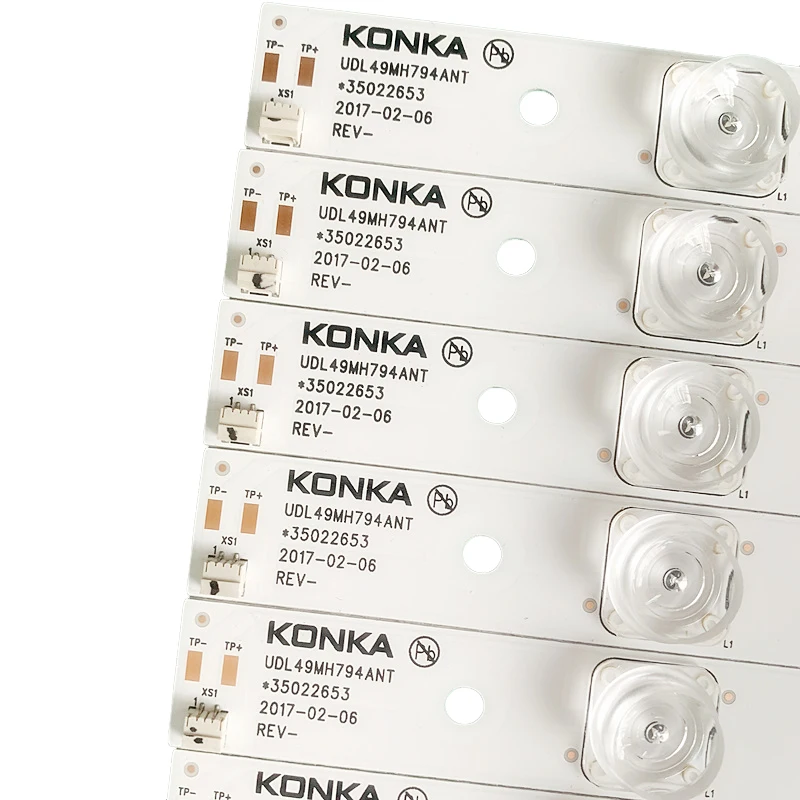Светодиодная лента для подсветки KONKA UDL49MH794ANT 35022653 UDL49MH794LN RF-AA490E30-0601S-06 10