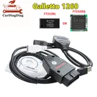 Стабильный программатор Galletto 126 ECU FTDI FT232RL FT232RQ, чип для автомобиля OBD OBDII, диагностический инструмент для серии Vag, высокое качество