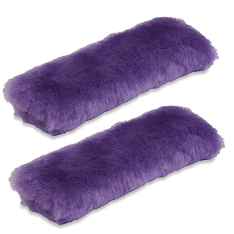 Плечевые Накладки для ремня безопасности 2 шт. мягкие и удобные Наплечные ремни