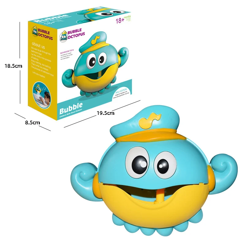 Bubble Краб игрушка для ванны машина Bubble крабы лягушка музыкальная Ванна мыло автоматический пузырь чайник Ванная комната для малышей Малыш игрушка подарок