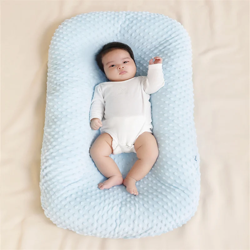 

НОВЕЙШАЯ портативная кроватка для новорожденных, артефакт для сна на 360 °, окружающее милое гнездо для сна