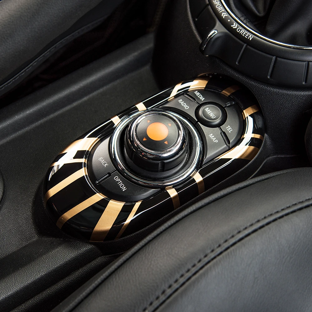 Кнопки центральной консоли автомобиля наклейка на панель шестерни для BMW MINI Cooper