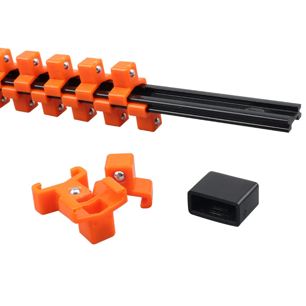 

Socket Socket Tray Bracket Organizer 1/4 3/8 1/2" Mountable Sliding Rail Tool
